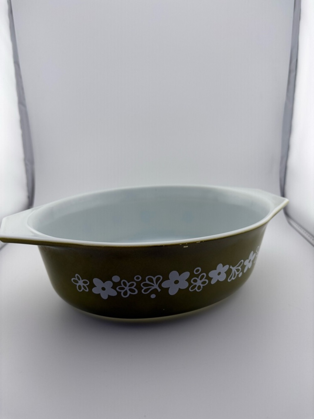 Pyrex Spring Blossoms/Crazy Daisy 043 Casserole Dish 1.5 QT